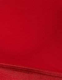 000QF6233E Calvin Klein Modern Cotton Metallic Bralette & Thong Set  - 000QF6233E Rustic Red-Metallic 
