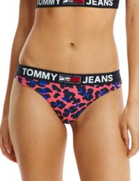 UW0UW02819 Tommy Hilfiger Tommy Jeans Thong - UW0UW02819 TJ Leopard