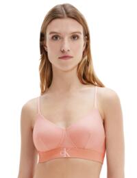  Calvin Klein CK One Plush Lined Bralette Barely Pink