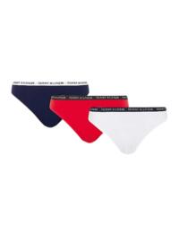 Tommy Hilfiger Recycled Essentials Bikini Brief Desert Sky/White/Primary Red