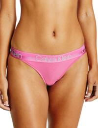 Calvin Klein Structure Cotton Thong Hollywood Pink