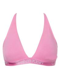 Calvin Klein Structure Cotton Lined Triangle Bra Hollywood Pink