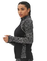 Pour Moi Energy Reflective Long Sleeved Running Top Black/Silver