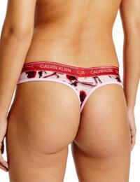 Calvin Klein Glitter V-Day Thong Pale Orchid