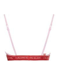 Calvin Klein Glitter V-Day Triangle Bra Pale Orchid