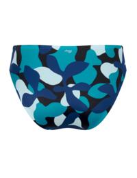 Sloggi Shore Flower Horn High Leg Bikini Brief Blue/Dark Combination