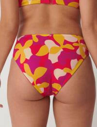 Sloggi Shore Flower Horn High Leg Bikini Brief Pink/Dark Combination