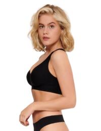 Lingadore Basic Collection Invisible Padded Soft Bra Black