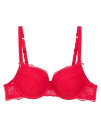 Lingadore Basic Collection Push-Up Gel Bra Red