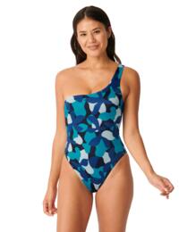 Sloggi Shore Flower Horn Swimsuit Blue/Dark Combination