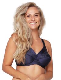 Lingadore Basic Collection LISETTE Non-wire Bra with cotton Navy 