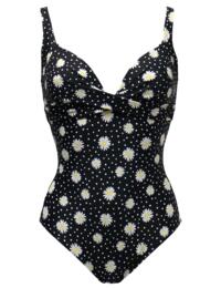 Pour Moi Out of Office Control Swimsuit Daisy Spot