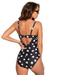 Pour Moi Out of Office Control Swimsuit Daisy Spot