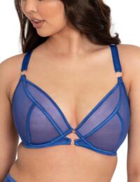 Scantilly by Curvy Kate Exposed Plunge Bra Ultraviolet