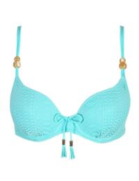 Marie Jo Julia Padded Heart Shape Bikini Top Aruba Blue