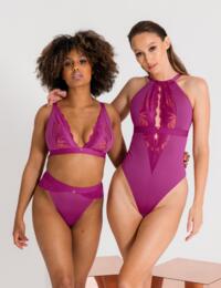 Scantilly by Curvy Kate Indulgence Bralette Orchid/Latte
