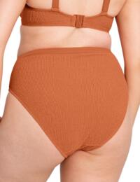 Curvy Kate Holiday Crush High Waist Bikini Brief Rust