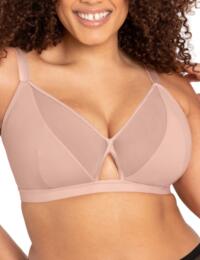Curvy Kate Get Up & Chill Bralette Soft Pink