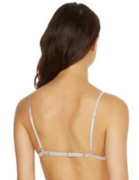 000QF6807E Calvin Klein CK Black Bridal Unlined Triangle Bra - 000QF6807E  Ivory