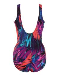 Miraclesuit Caliente Tropica Padded Swimsuit Framboise