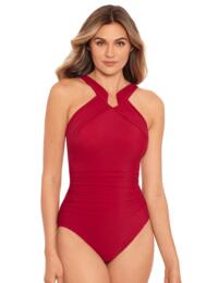 Miraclesuit Rock Solid Swimsuit Grenadine Red