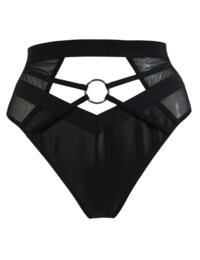 Contradiction By Pour Moi Obsessed High Waist Thong Black