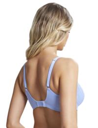 Cleo by Panache Alexis Low Front Balconnet Bra Bluebell