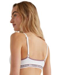Tommy Hilfiger Hilfiger Classic Unlined Triangle Bra White 