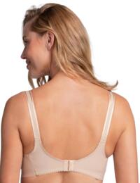 Miss Mary of Sweden Cotton Dots Full Cup Wireless Bra Beige