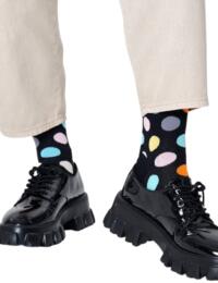 Happy Socks Big Dot Sock Black 