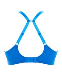 Cleo by Panache Koko Chic Moulded Plunge T-Shirt Bra Electric Blue