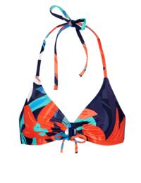 Simone Perele Vallauris Wireless Triangle Bikini Bra Deep Water Blue 