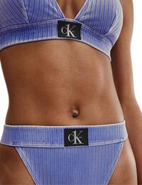 Calvin Klein CK Authentic High Waisted Bikini Briefs Wild Bluebell
