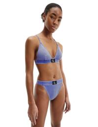 Calvin Klein CK Authentic High Waisted Bikini Briefs Wild Bluebell