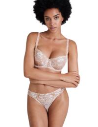 Melodie D'ete Half Cup Bra Black Cherry - For Her from The Luxe