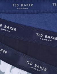 Ted Baker Men Boxer Briefs 3 Pack Sodalite Blue/Navy/Blue Fog Mowa