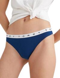 Panties Tommy Hilfiger Cotton 3-Pack Thong Print Twilight Indigo/ Star/  Primary Red