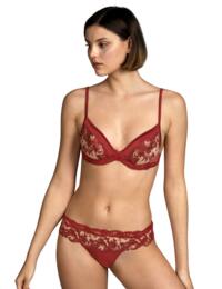 Andres Sarda Cooper Full Cup Wire Bra Luxury Red 