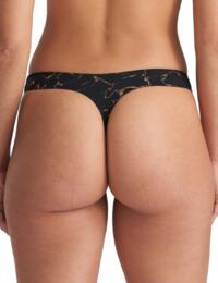 Marie Jo Colin Thong Marble Black