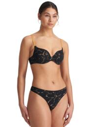 Marie Jo Colin Thong Marble Black