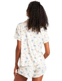 Chelsea Peers Button-Up Short Pyjama Set Whale Print 