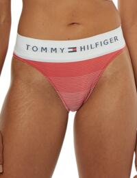 Tommy Hilfiger Seamless Bikini Seamless Stripe Primary Red