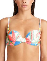 Marie Jo Tarifa Padded Plunge Bikini Top Tropical Blossom