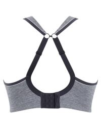 Sculptresse by Panache Sport Wired Sports Bra Charcoal Marl