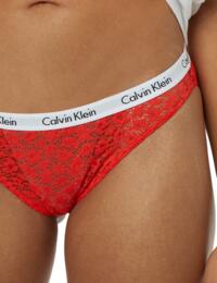 Calvin Klein Carousel Bikini Style Brief  Umber/Crescent Moon/Tuscan Terracotta