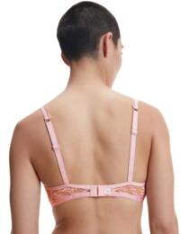 Calvin Klein CK One Lace Triangle Bra Pink Shell