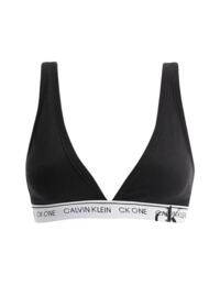 Calvin Klein CK One Triangle Bra  Faded Black