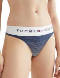 Tommy Hilfiger Seamless Thong Stripe Twilight Indigo 