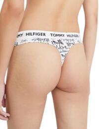 Tommy Hilfiger Tommy 85 Thong Greetings White 