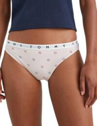Panties Tommy Hilfiger Cotton 3 Pack Bikini Print Twilight Indigo/ Star/  Primary Red